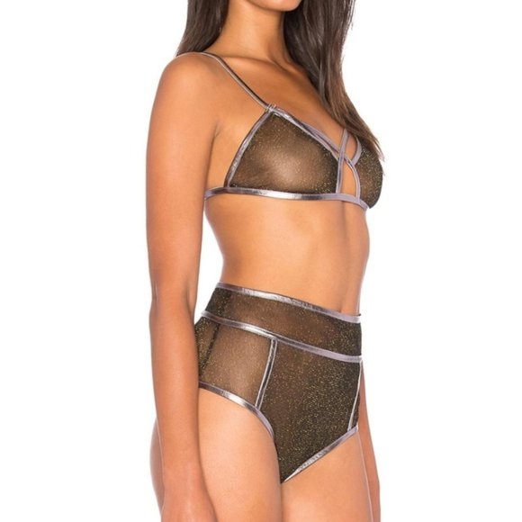 SOLD - For Love & Lemons VEGA GLITTER 2PCS SET 🖤 - Picture 7 of 9